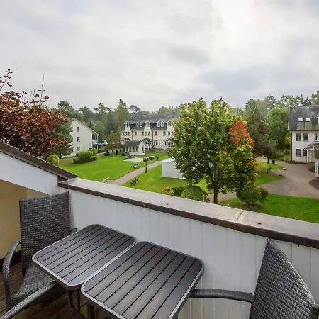 Dünenpark - Komfort Mit 1 Schlafzimmer Und Balkon Im Dachgeschoss 236 * Binz